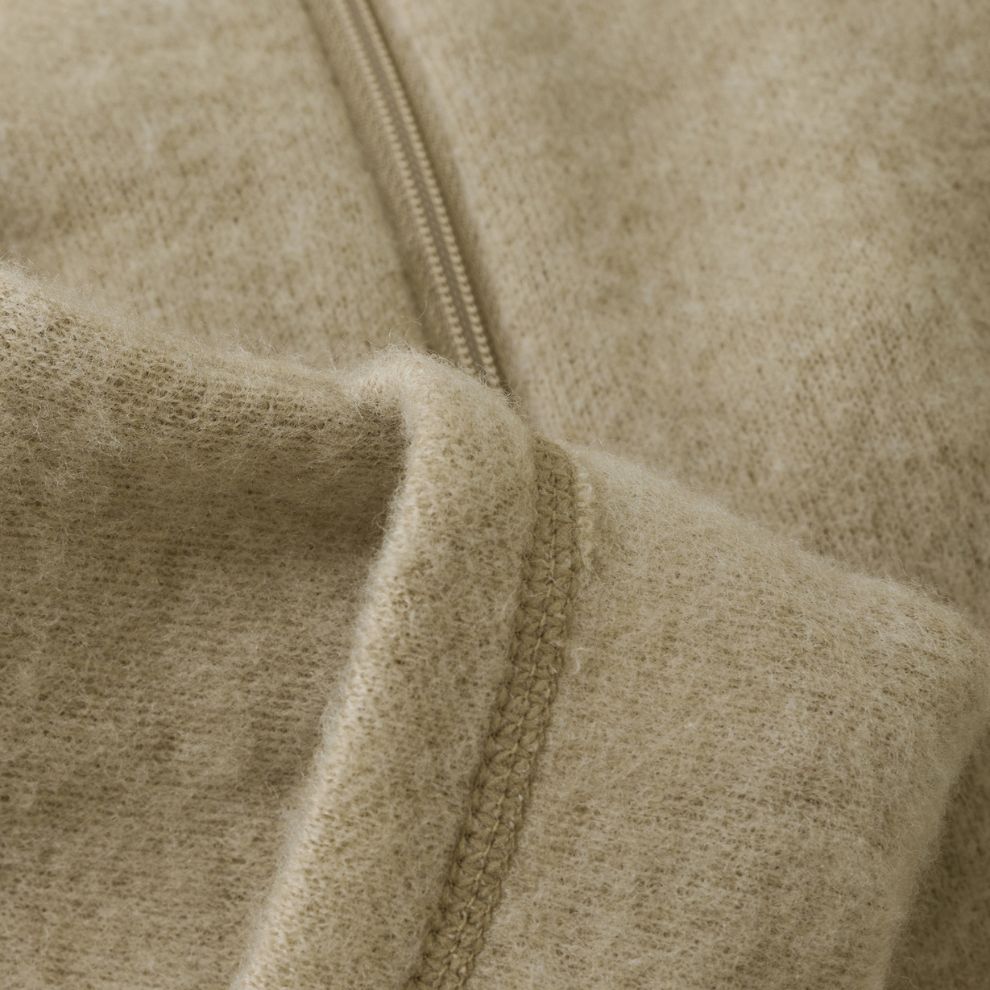 Jumpsuit - Merino wol - Savannah Tan/beige - CeLaVi close