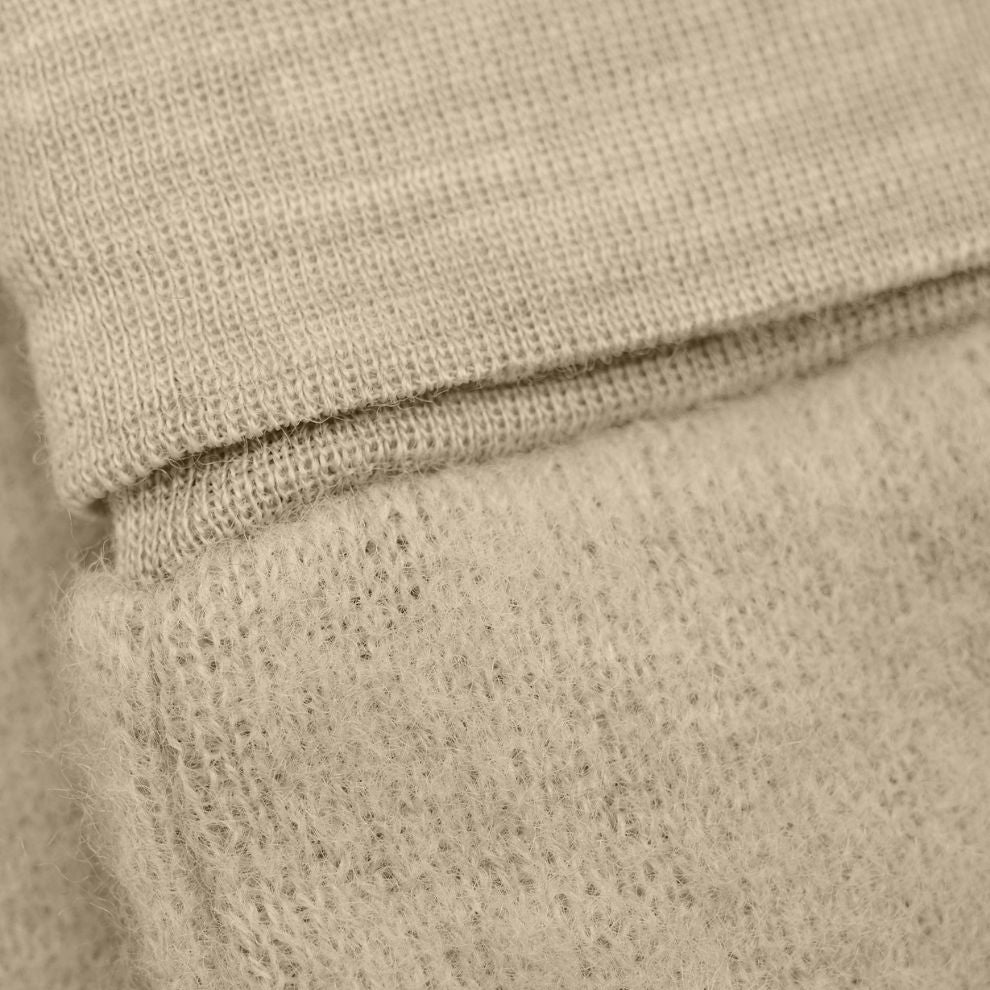 Wantjes Soft wool - Merino wol - Savannah Tan/beige - CeLaVi close up