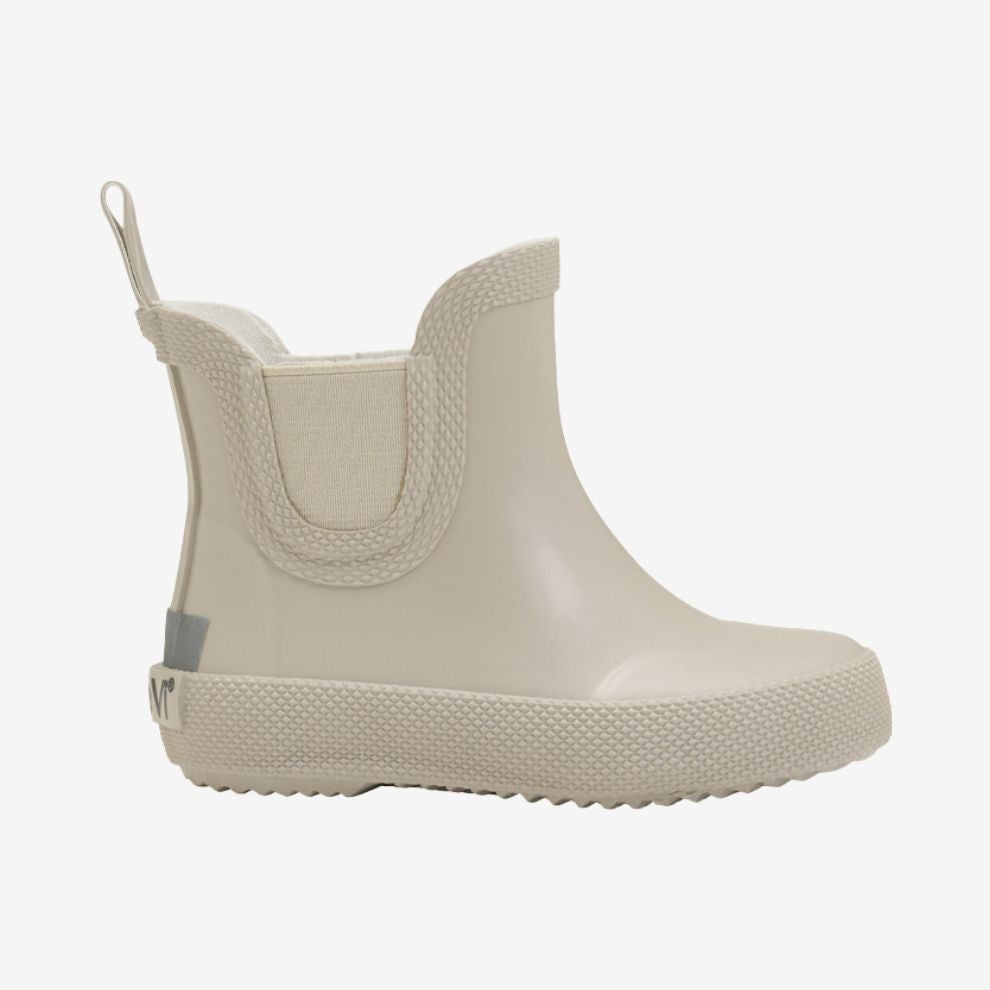 Regenlaarsjes short - Natuurlijk rubber - White pepper/beige - CeLaVi zij