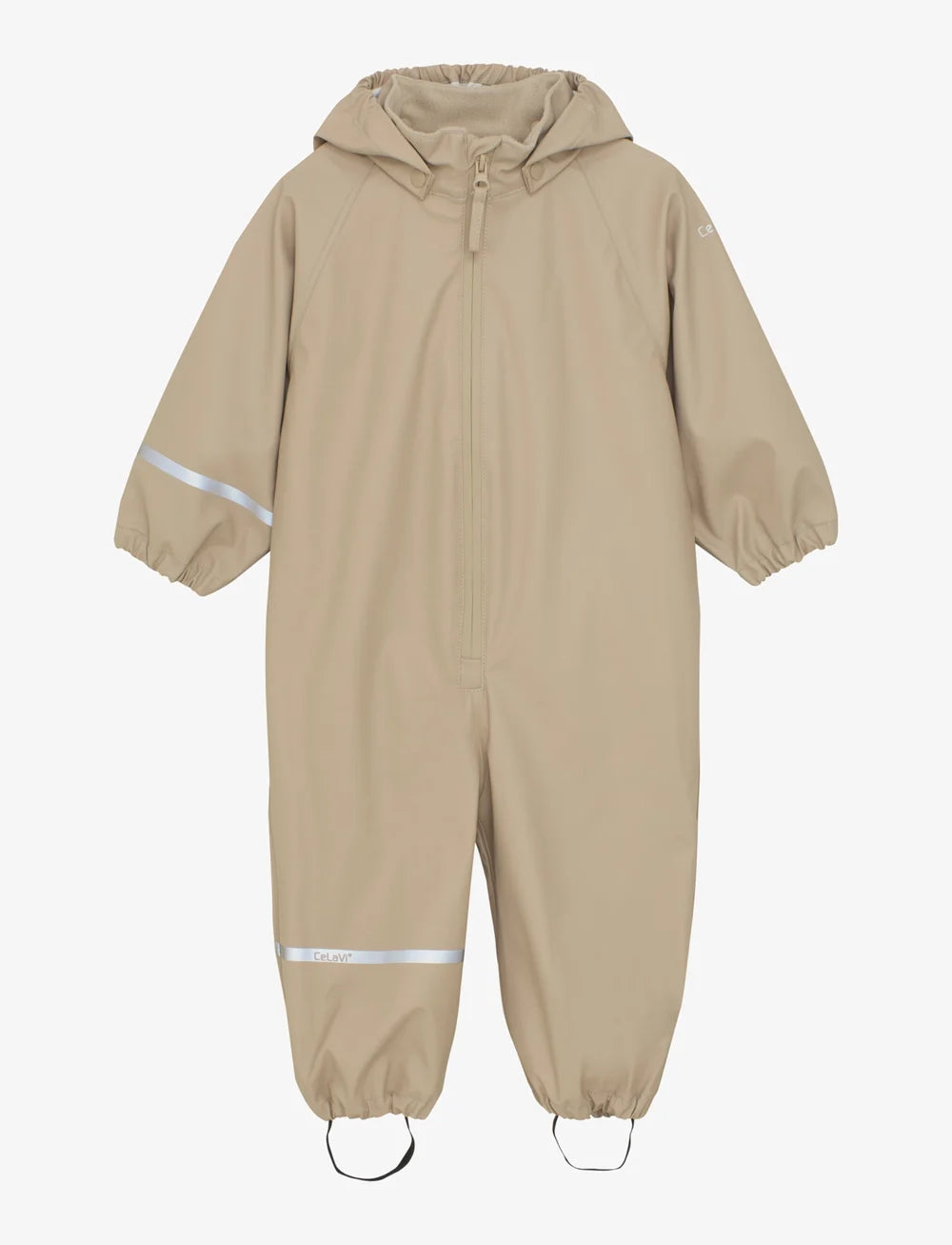 Gewatteerde regenpak - Water- & winddicht - Beige - CeLaVi voor