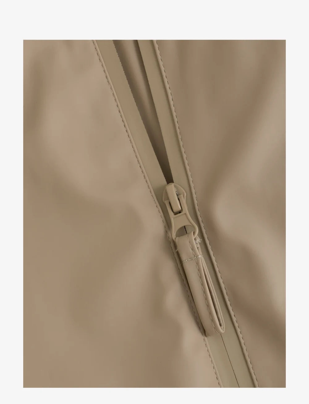 Gewatteerde regenpak - Water- & winddicht - Beige - CeLaVi rits