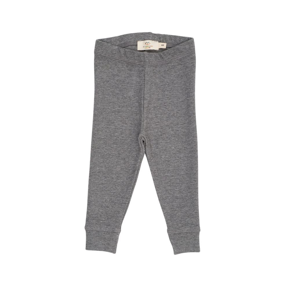 Rib legging - Modal katoen - Grijs - Copenhagen Colors voorkant
