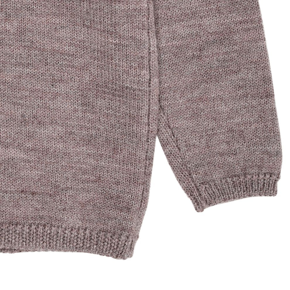 Gebreid vestje - Merino wol - Bruin - Copenhagen Colors mouw