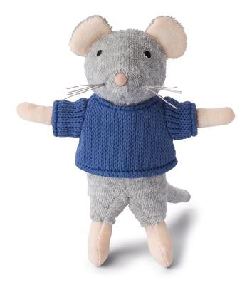 Sam&Julia - Doll Sam - Het Muizenhuis - Knuffelmuis Sam - 12 cm