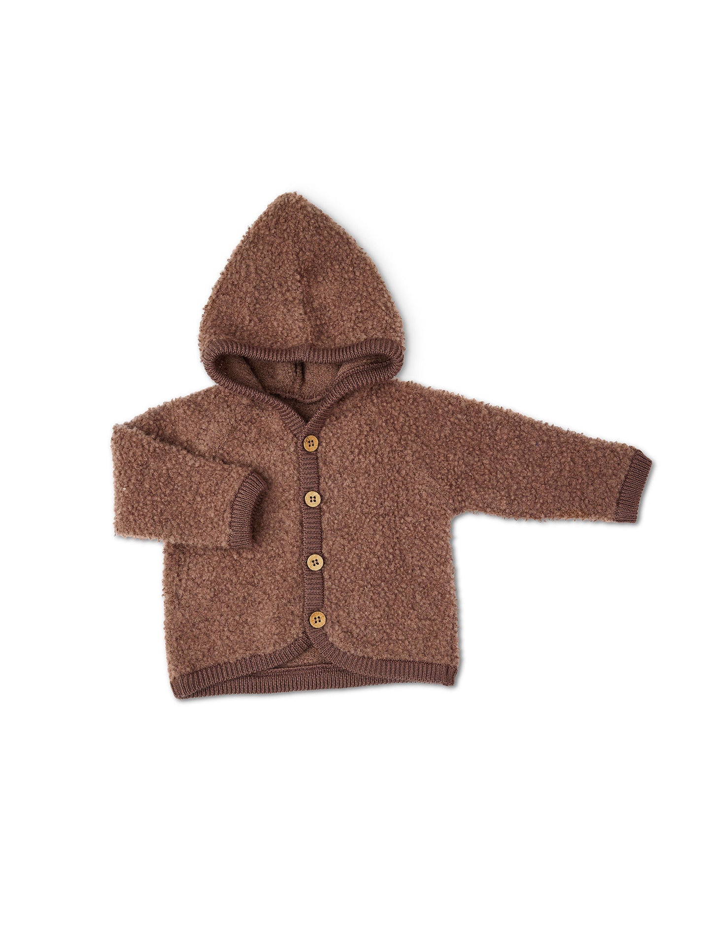SmallStuff - Bouclé cardigan - Merinowol