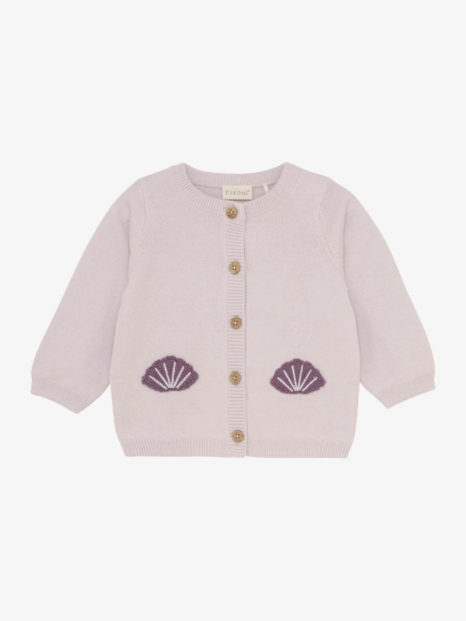 Fixoni - Cardigan Knit - Shell - Gebreid vestje