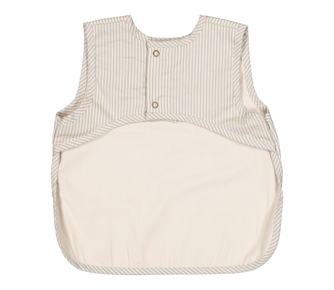MarMar Copenhagen - Apron Blue Stone Stripe - Slabbetje