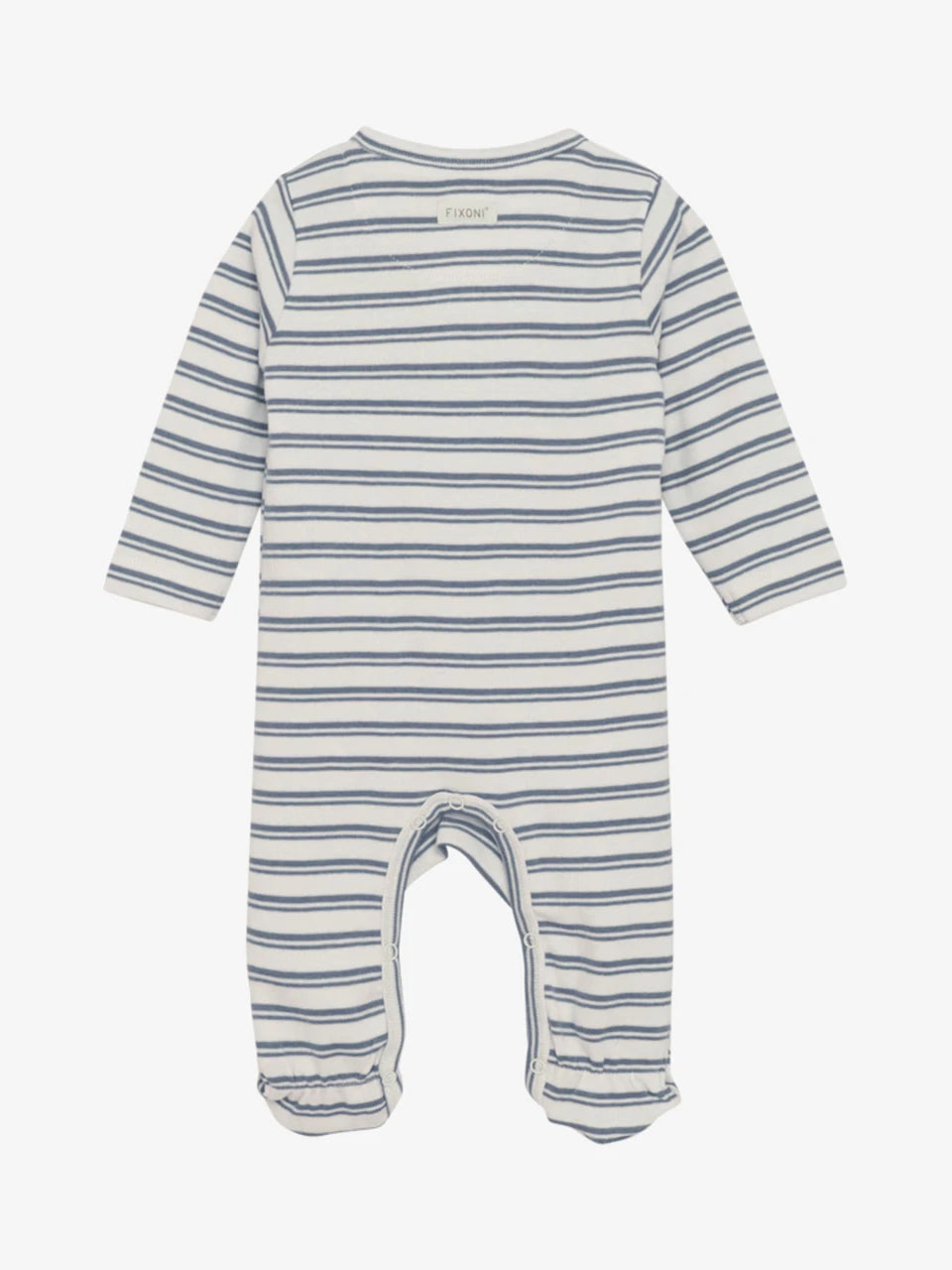 Fixoni - Romper LS w. Feet Rib - Jumpsuit met voetjes - 100% katoen