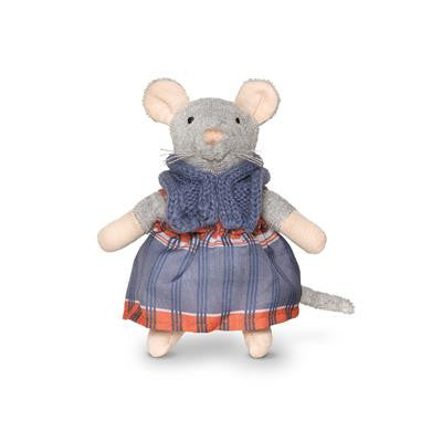 Sam&Julia - Het Muizenhuis - Knuffelmuis Sam's moeder - 12 cm