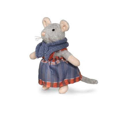 Sam&Julia - Het Muizenhuis - Knuffelmuis Sam's moeder - 12 cm