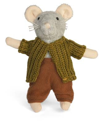 Sam&Julia - Het muizenhuis - Knuffelmuis Sam's vader - 12 cm