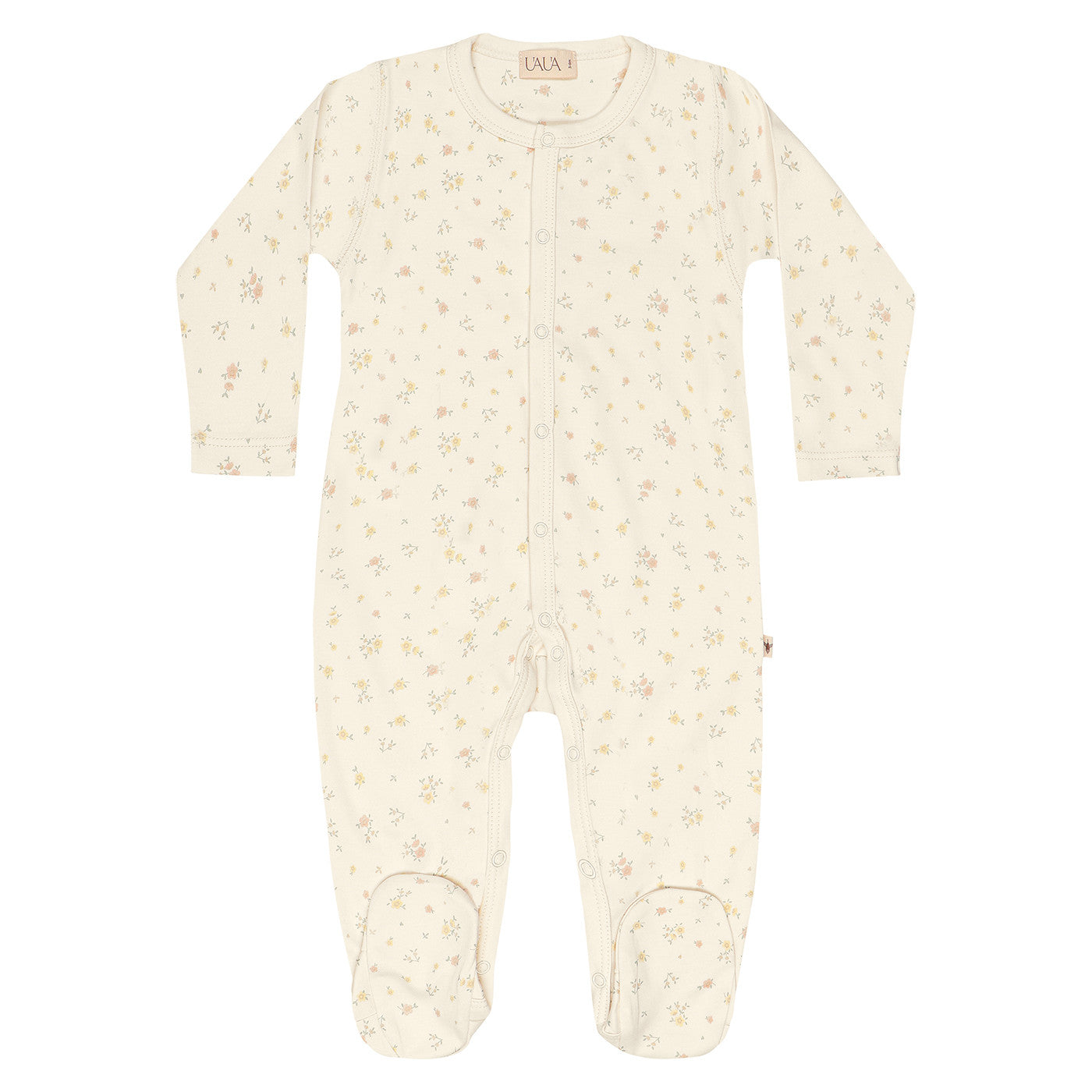 UAUA - Basic footie - Romper met voetjes - 100% pima katoen