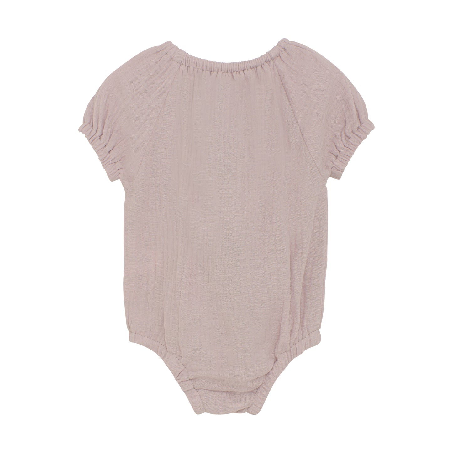 Huttelihut - Romper SS Muslin - Romper met korte mouwen - 100% biologisch katoen
