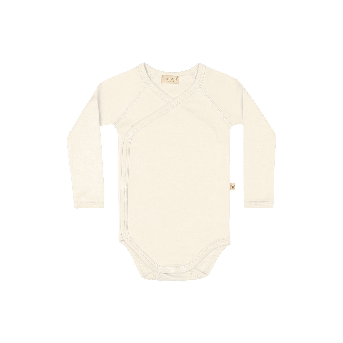 UAUA - Kimono onesie with long sleeve - Romper met lange mouwen - 100% pima katoen