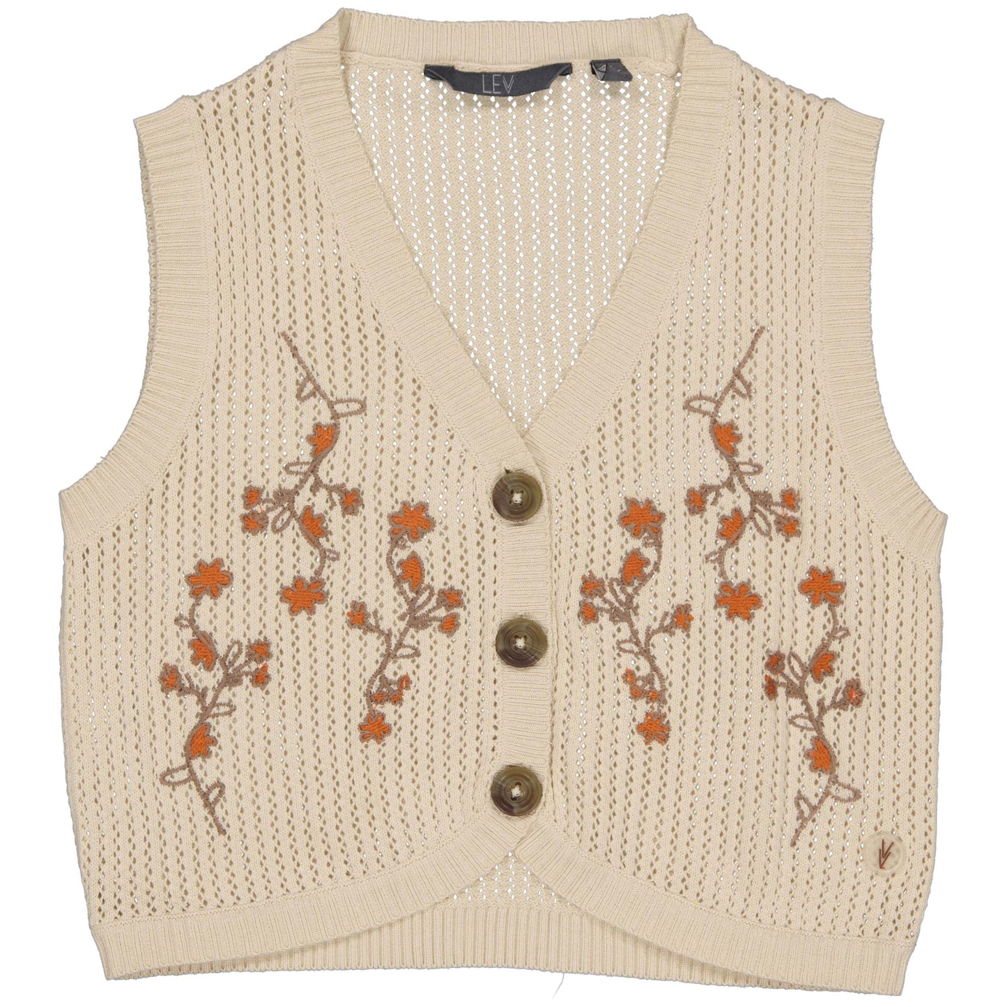 Levv - Rhania Jacket - Gebreid vestje voor kinderen - 100% biologisch katoen