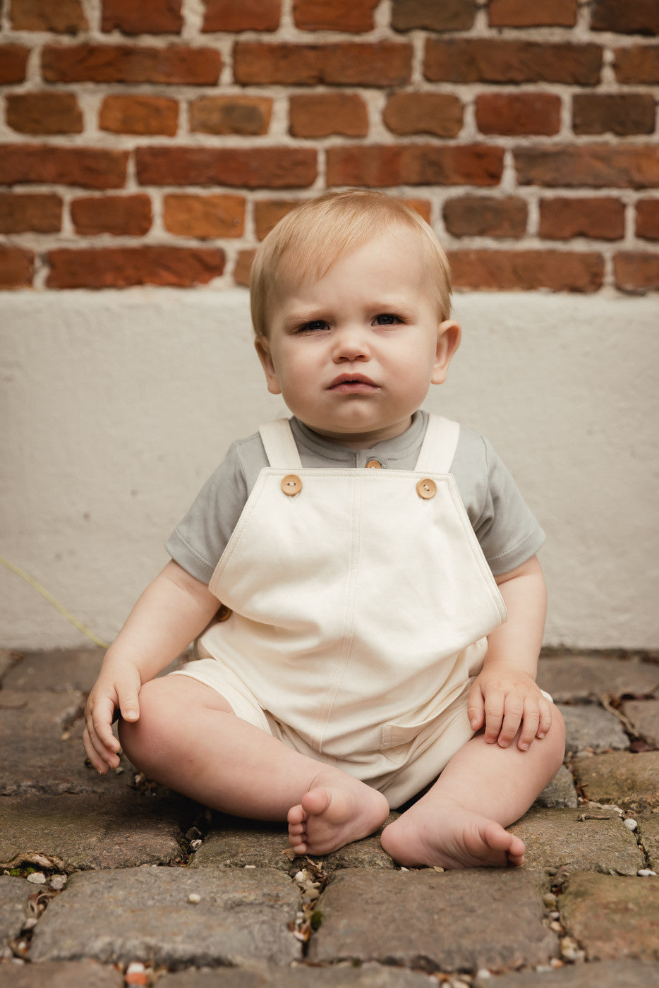 UAUA - Overall short - Tuinbroekje - 100% pima katoen