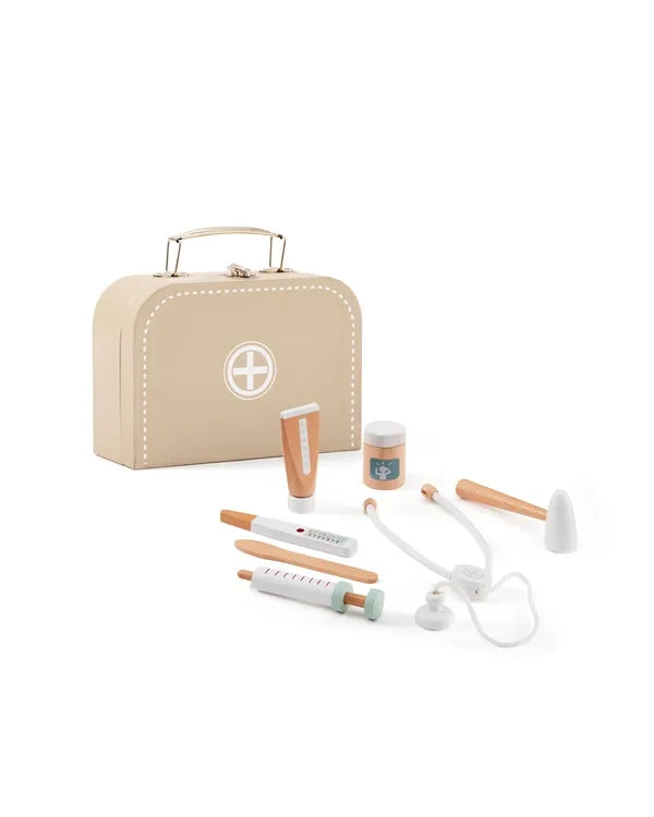 Kid's Concept - Docters case set - Dokters set - Houten speelgoed