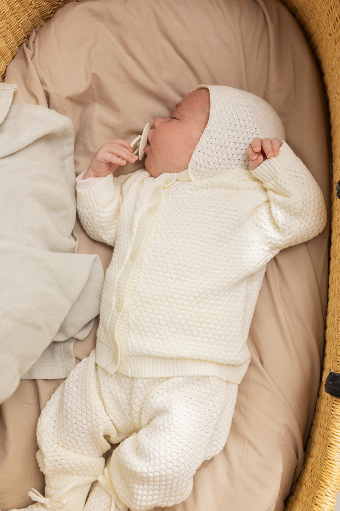 MarMar Copenhagen - Pira Honeycomb Knit Pants - Gebreid broekje - Modal Mix