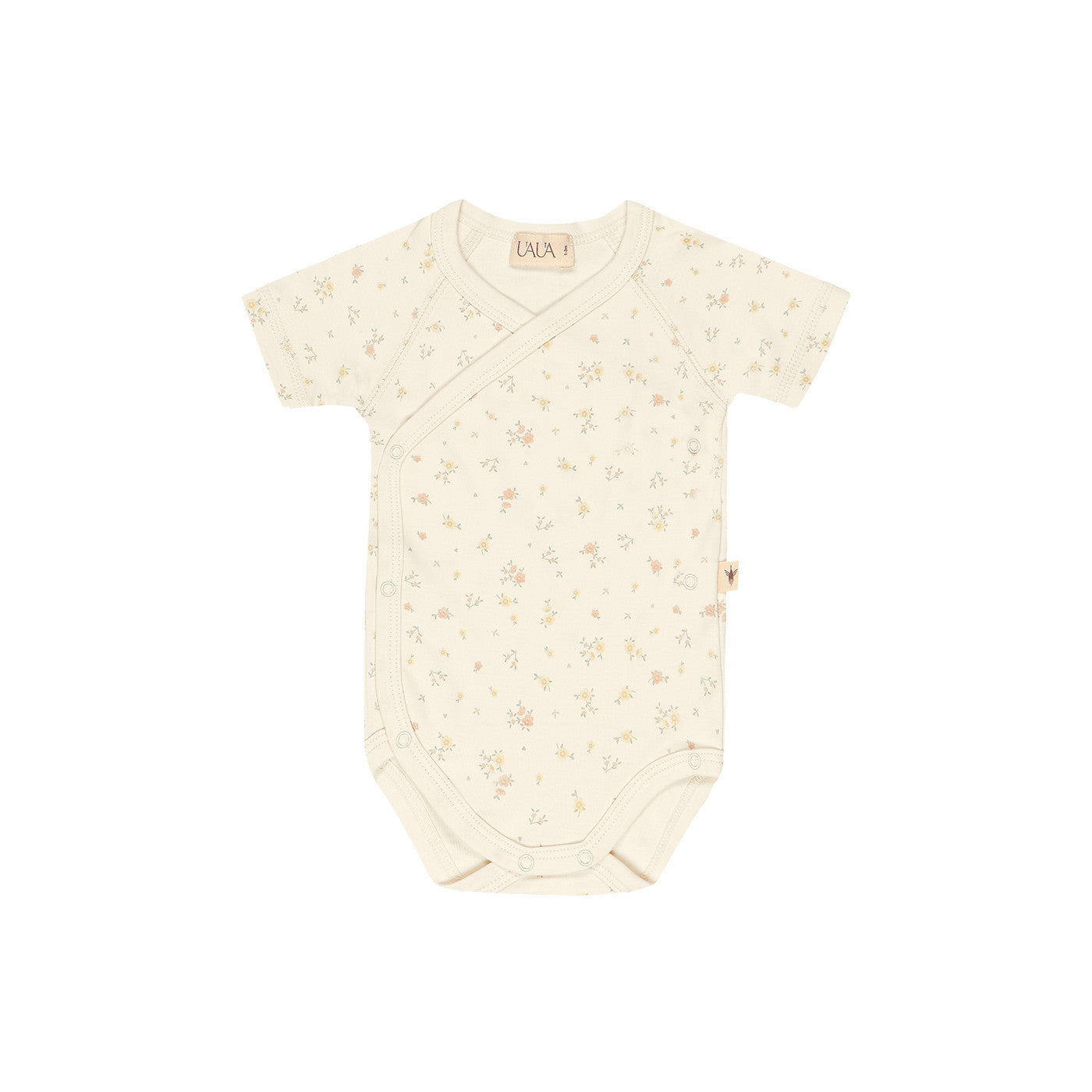 UAUA - Kimono onesie with short sleeves - Romper met korte mouwen - 100% pima katoen