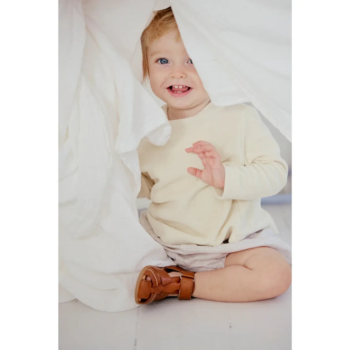 Angulus - The child's first sandal with contrast stitching - Sandaaltjes