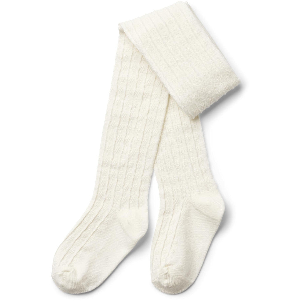 Wheat - Izzy Pointelle Tights (2-pack) - Baby Leggings
