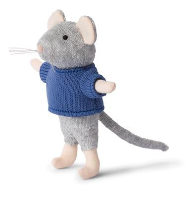 Sam&Julia - Doll Sam - Het Muizenhuis - Knuffelmuis Sam - 12 cm