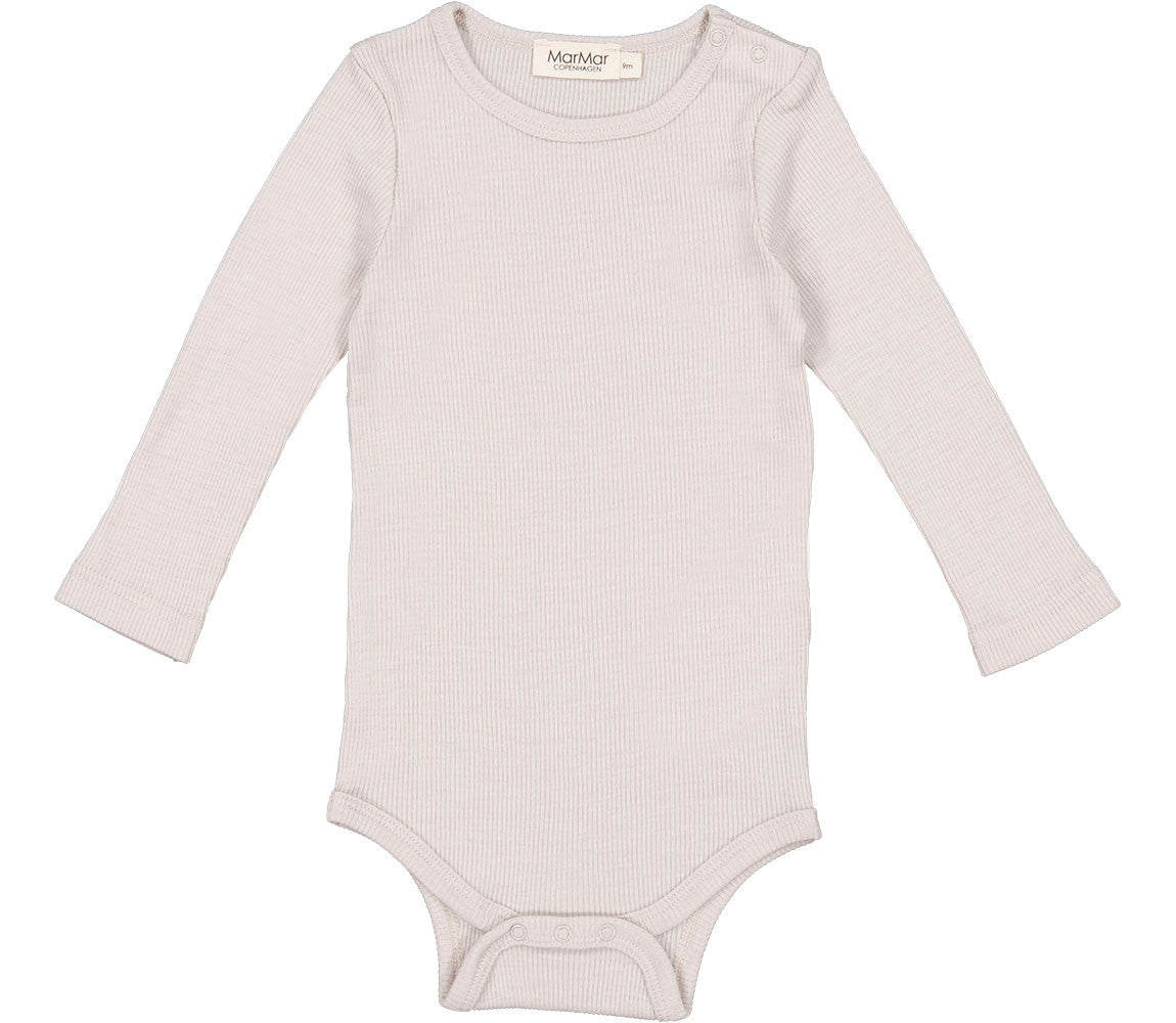 MarMar Copenhagen - Bense Wool Rib Romper - 100% merinowol