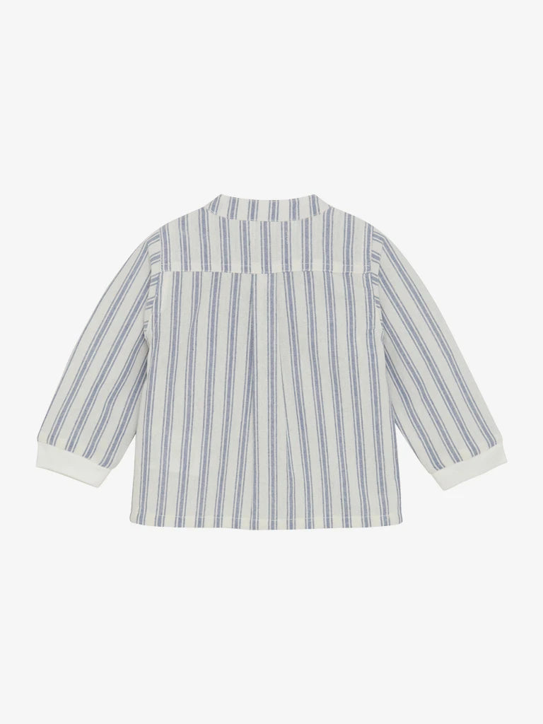 Huttelihut - Shirt LS YD Stripe - Overhemd top - 100% katoen achterkant