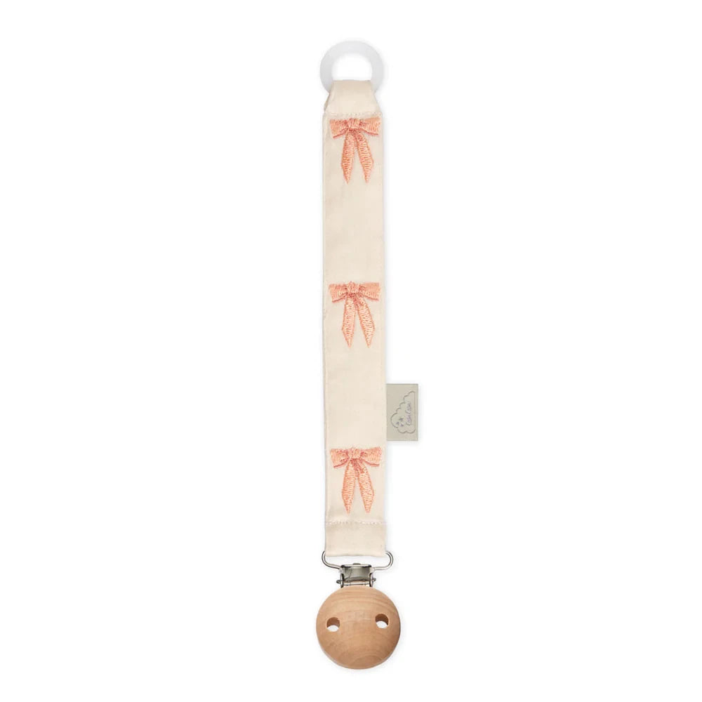 CamCam Copenhagen - Pacifier Holder - Speenkoord geborduurd - Bows