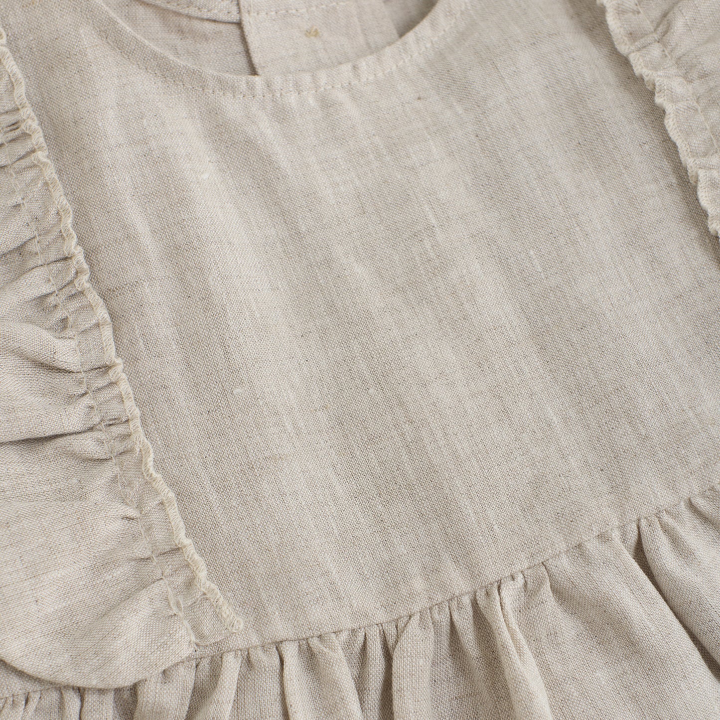 Huttelihut - Dress SS Linen - Jurkje - 100% linnen