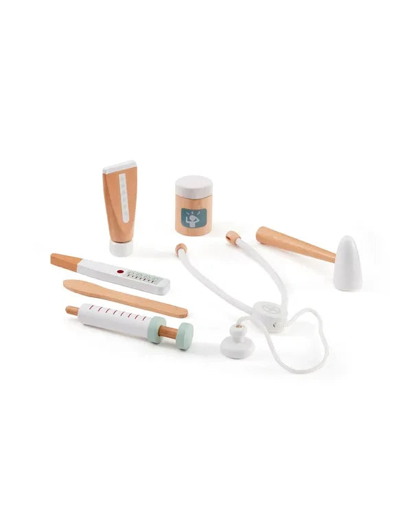 Kid's Concept - Docters case set - Dokters set - Houten speelgoed