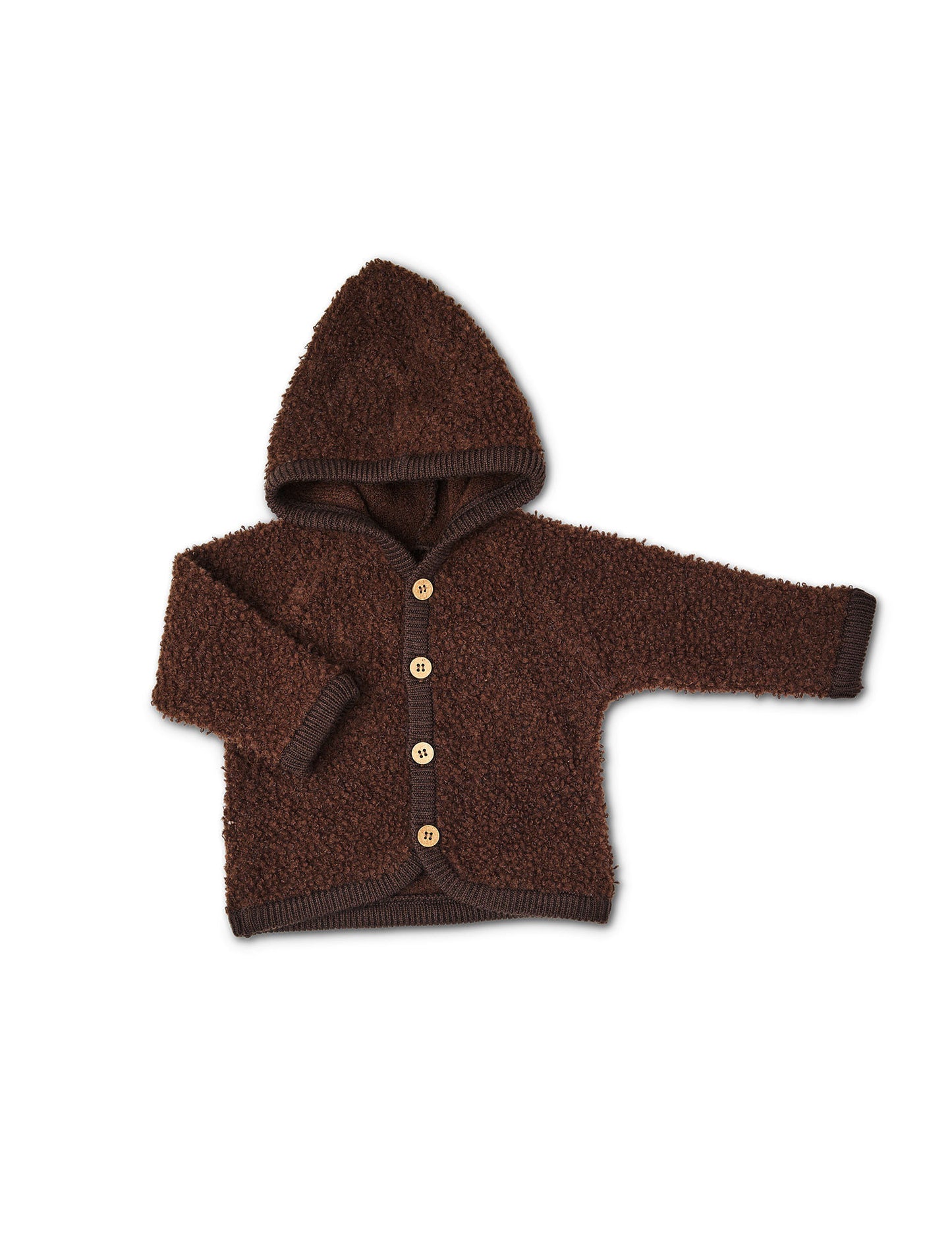 SmallStuff - Bouclé cardigan - Merinowol