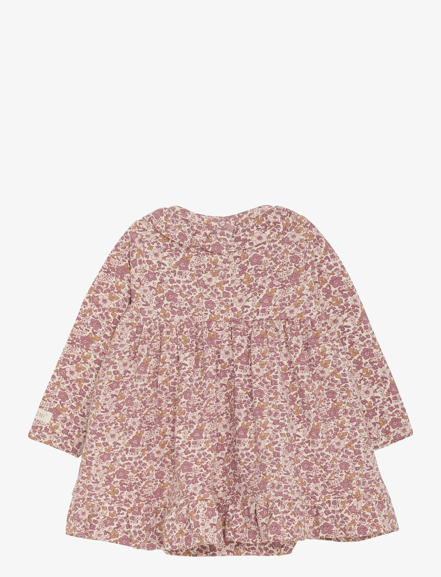 Jurkje met romper - Lange mouw - Roze - Fixoni