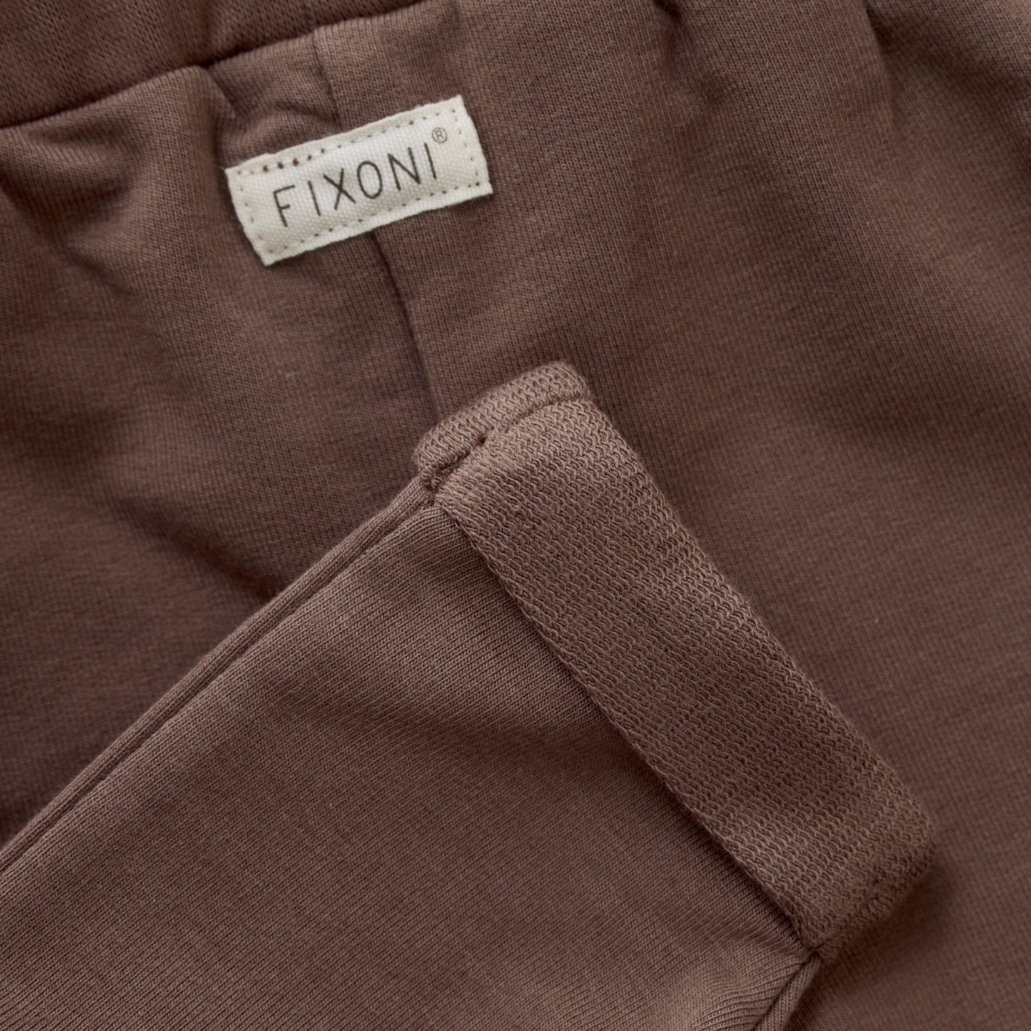Fixoni - Pants Sweat - Broekje - Coffee quartz - Katoen mix