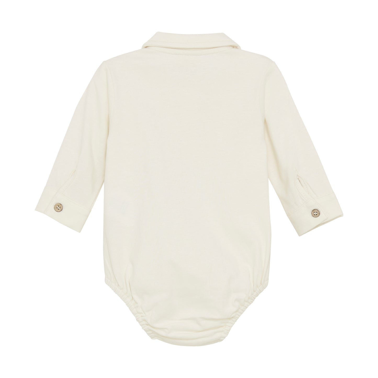 Fixoni - Body Shirt LS - Eggnogg - Romper - 100% katoen achterkant