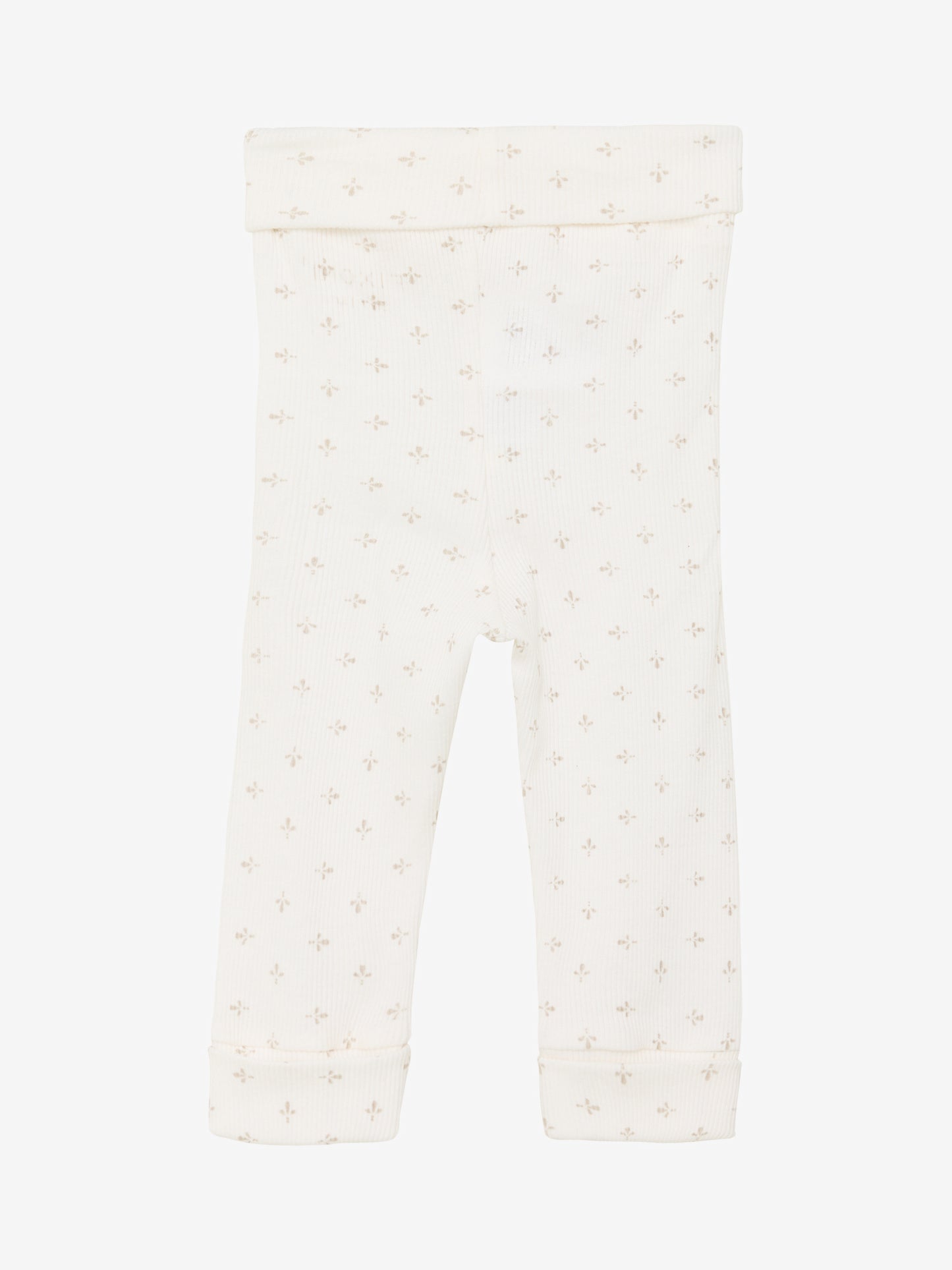 Legging - Biologisch katoen - Wit/Gardenia - Fixonia achterkant