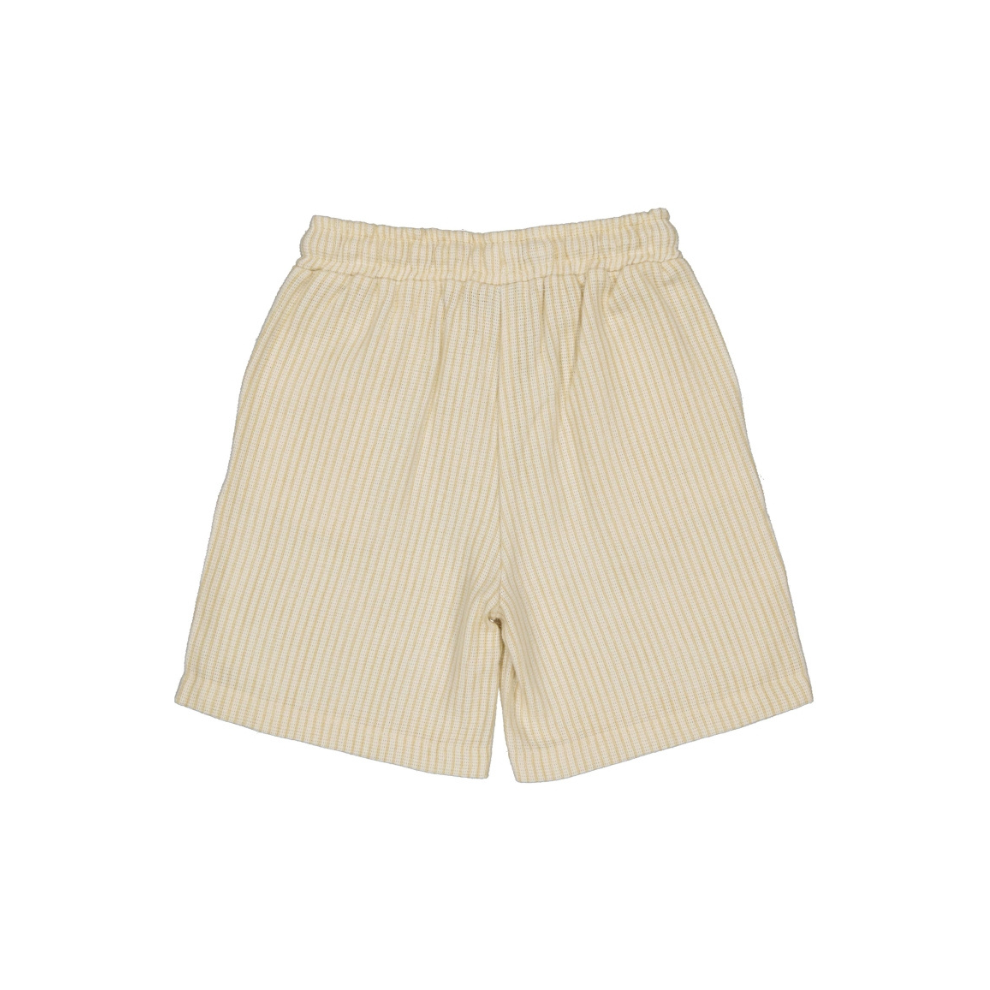 Kort broekje - Katoen - Off white/Stripe - Levv Labels achter