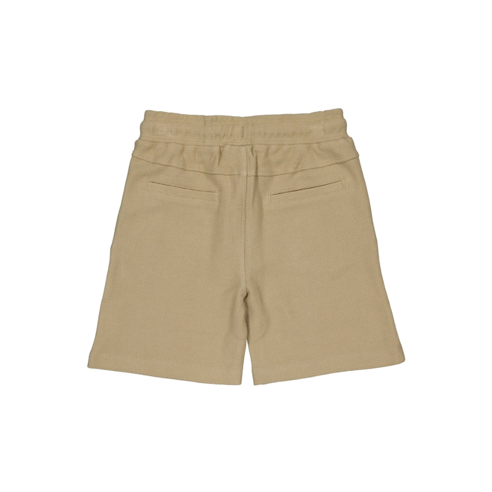 Kort broekje - Katoen - Groen/Desert Sand - Levv Labels achter