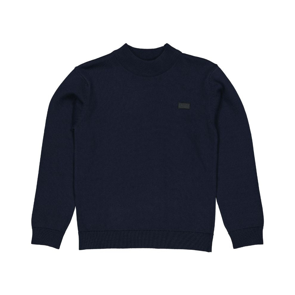 Gebreide trui Veron - Katoen - Night blue/navy - Levv voorkant