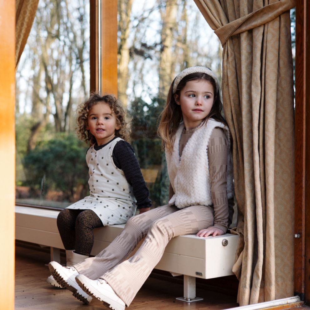 Jurkje Valeney - Katoen - Cream - Levv kinderen