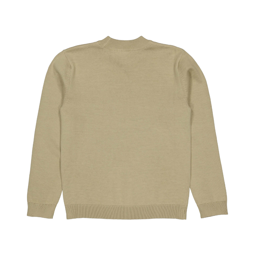 Trui Tony - Katoen - Sage green - Levv achterkant