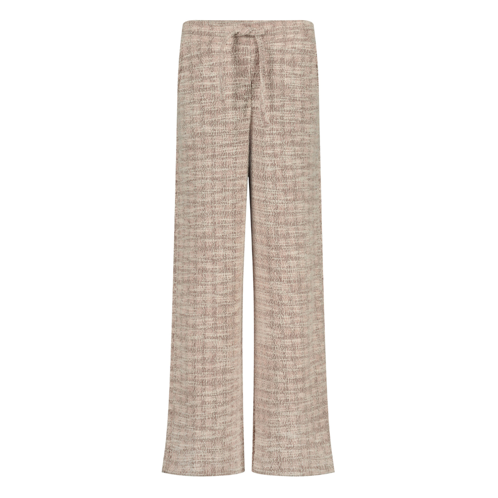 Broek Tracy - Katoen - Multi check - Levv voorkant