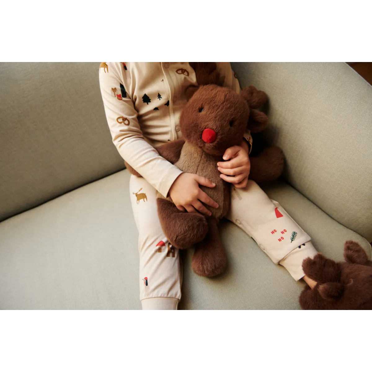 Knuffel Rudolf - Rendier - Berto - Recycled polyester - Liewood lifestyle