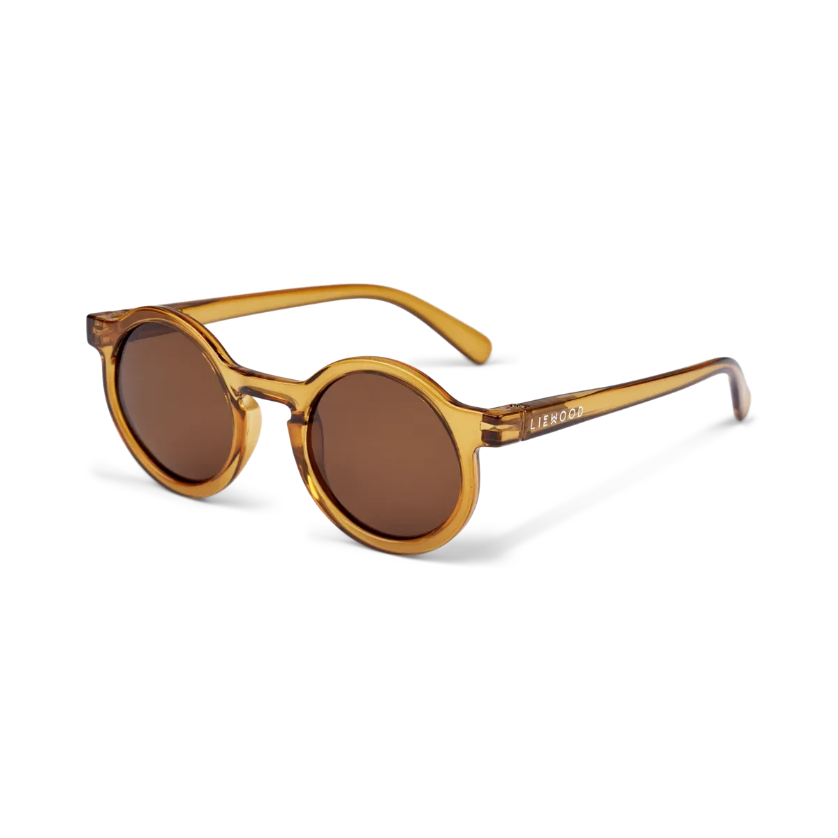 Liewood - Darla Sunglasses 1-3 Y - Peuter zonnebril - Mustard - zijaanzicht