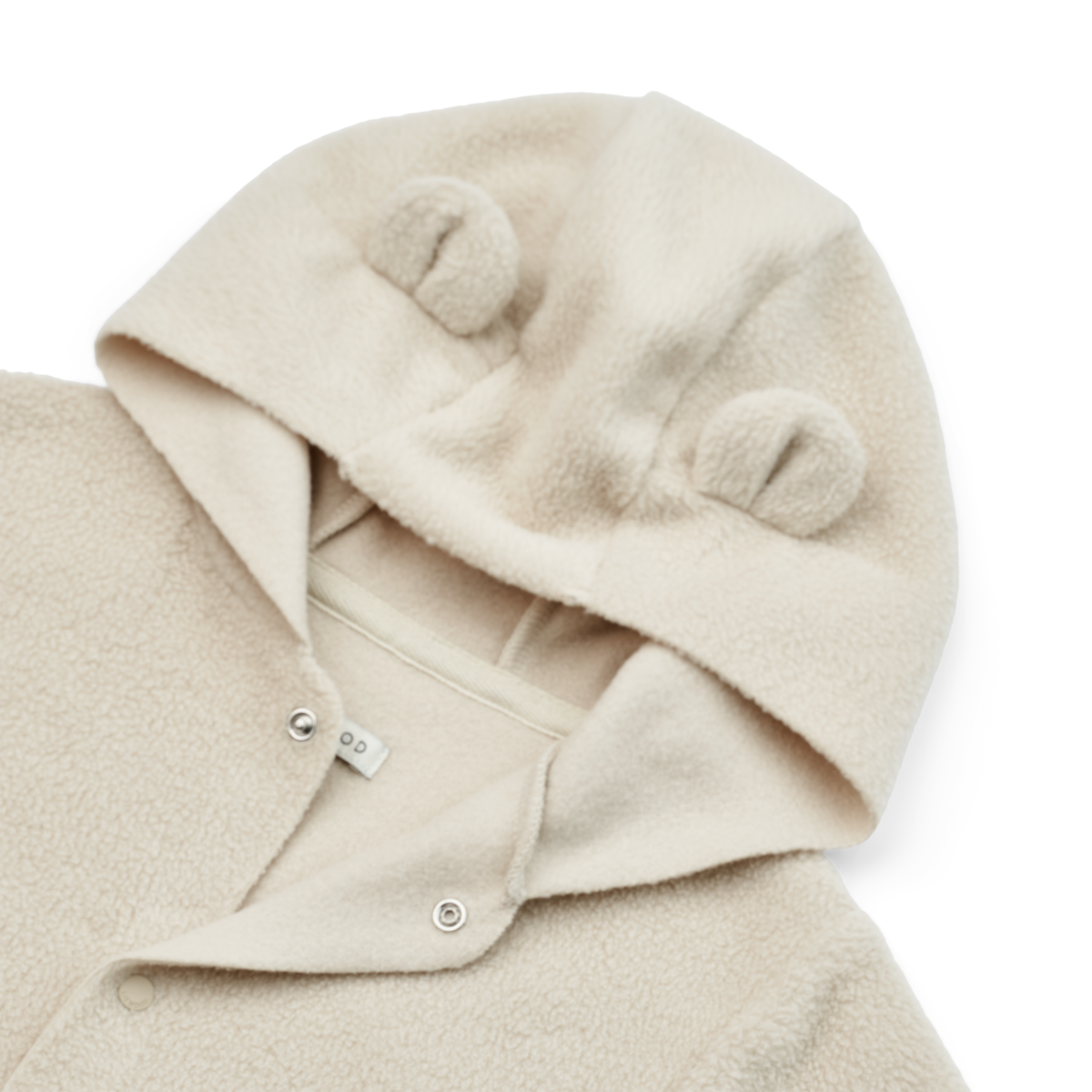 Liewood - Magnolia Jumpsuit - Baby Buitenpak - 100% gerecycled polyester - close up - bovenaanzicht