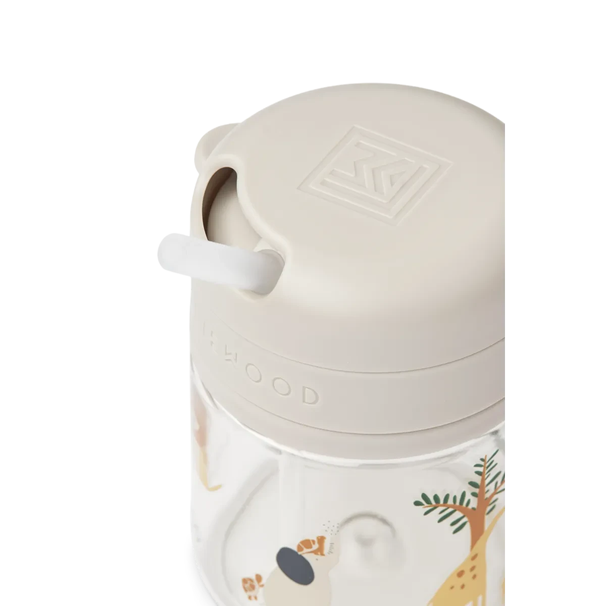 Liewood - Pavia Tritan Straw Cup 280ml - Drinkbeker met rietje - bovenaanzicht