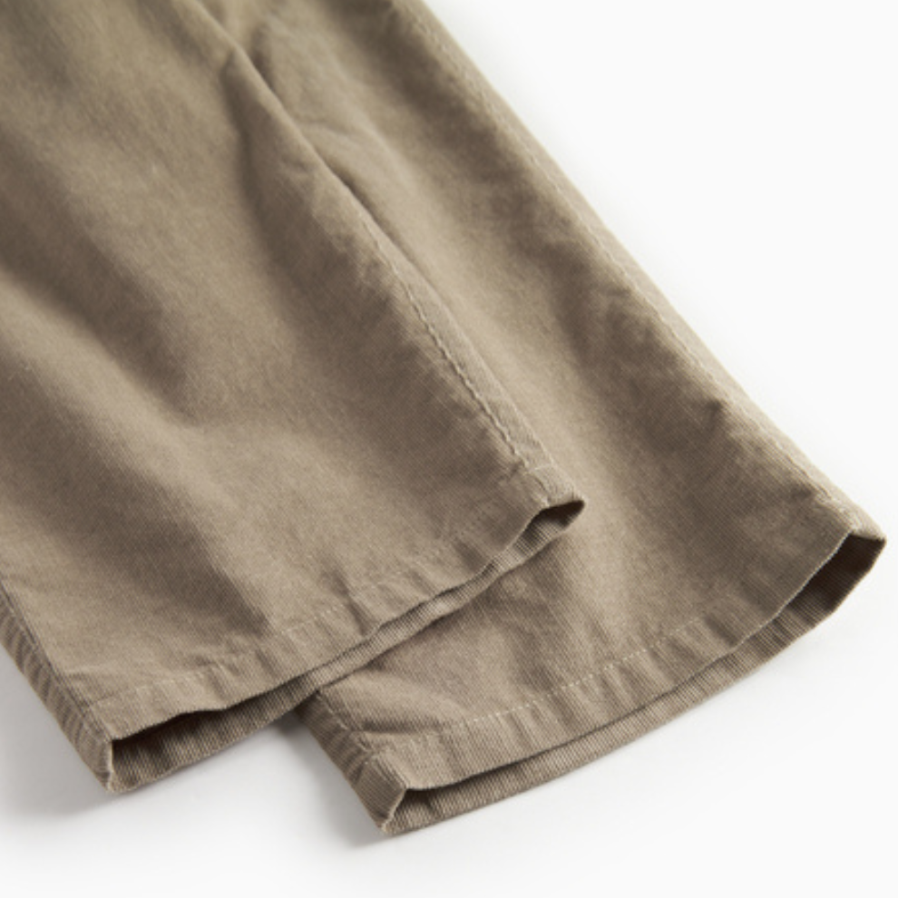 Broek corduroy Perlina - Biologisch katoen - Mud/bruin - MarMar Copenhagen pijp