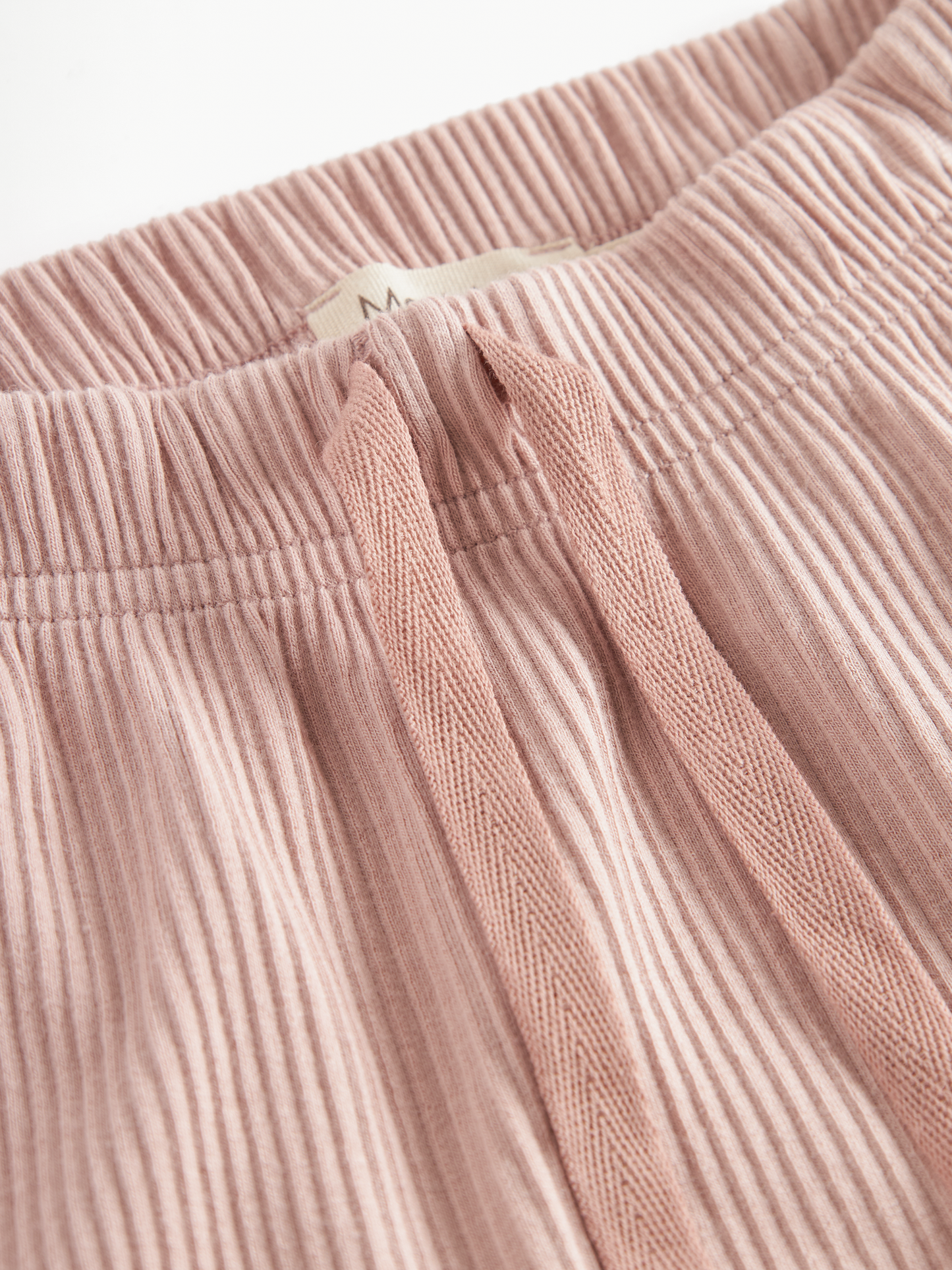 Broekje Pico - Biologisch katoen/modal - Faded rose - Marmar Copenhagen close up