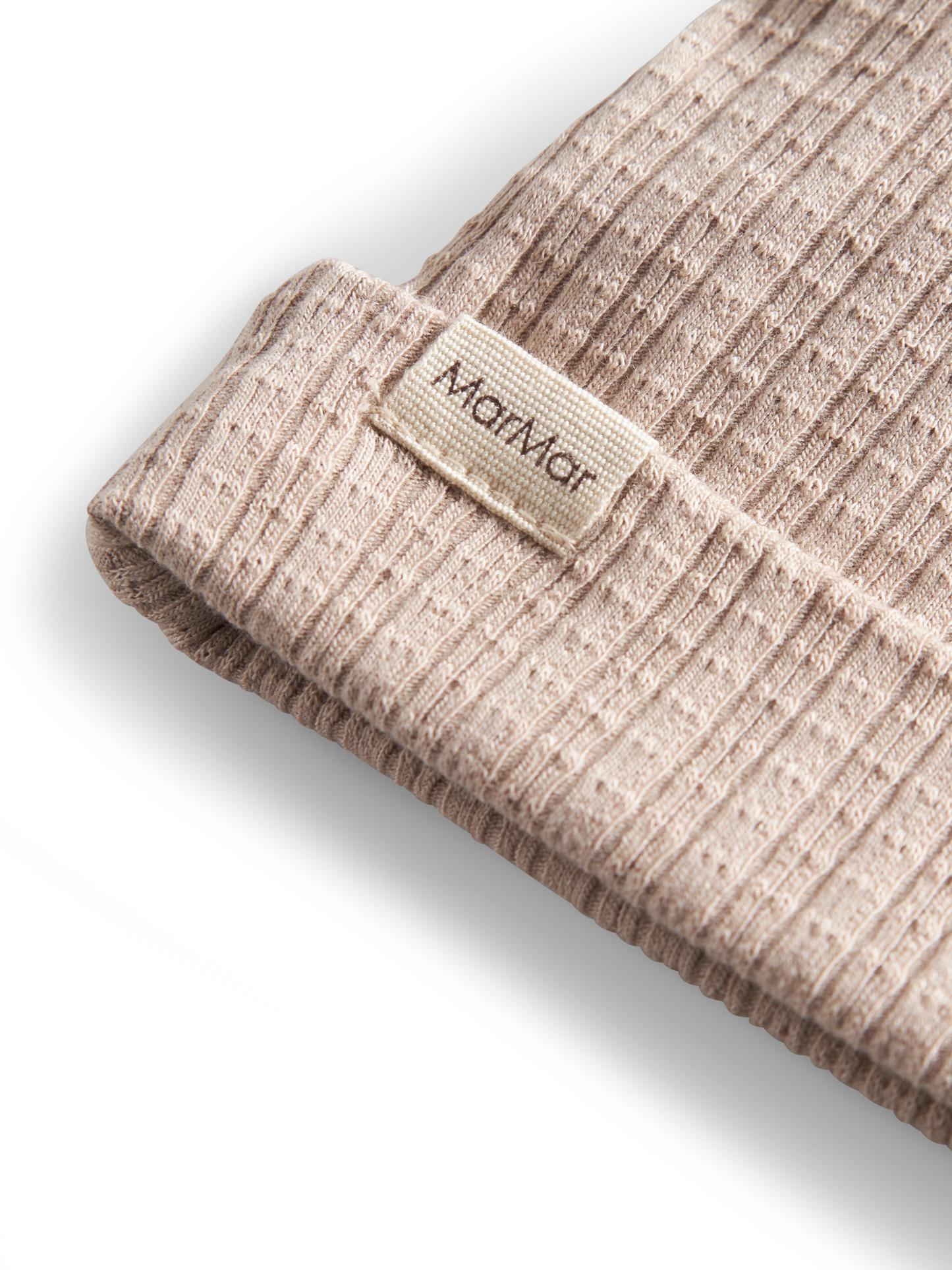 Mutsje Aiko - Biologisch katoen/modal - Soft beige - Marmar Copenhagen close up