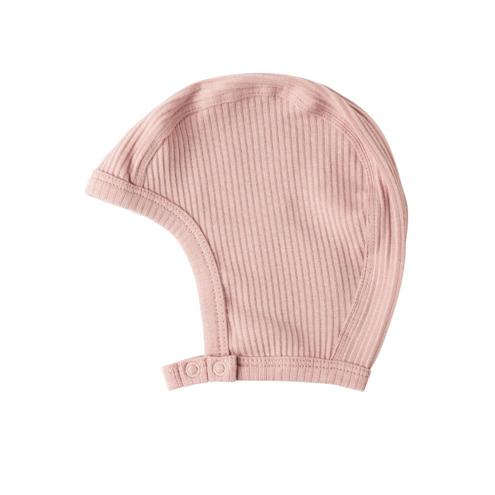 Mutsje Hoody - Biologisch katoen/modal - Faded rose - Marmar Copenhagen achterkant